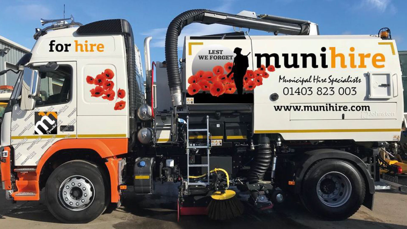 Operated Road Sweeper Hire